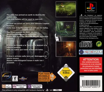 Virus - It Is Aware (EU) box cover back